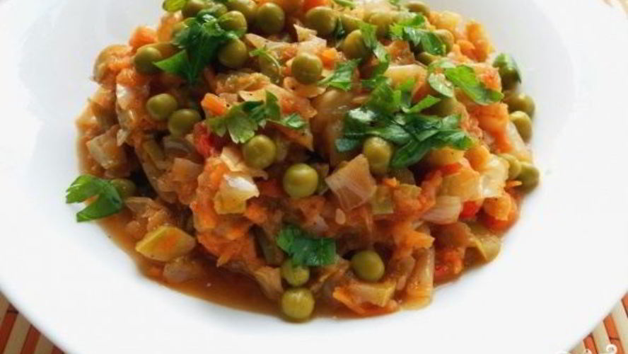 Рецепт рагу из свинины в мультиварке