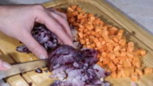 рагу из цветной капусты и кабачков