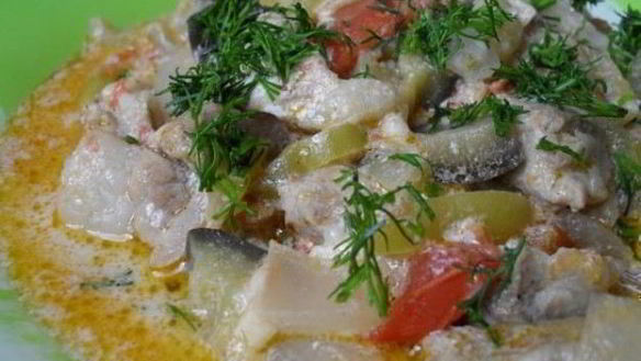 Рецепт Рагу с мясом и овощами