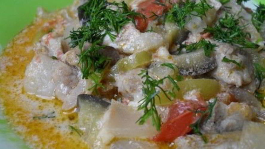 Рецепт рагу с мясом и овощами