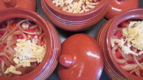 рыбное рагу в горшочках