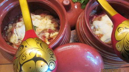 рыбное рагу в горшочках