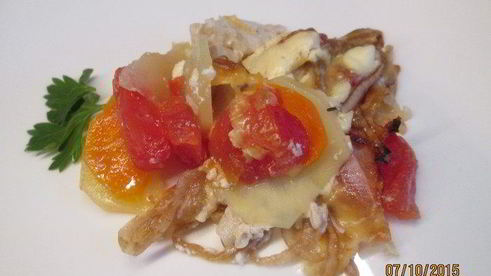 рыбное рагу в горшочках