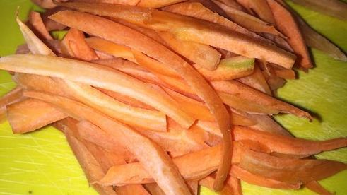 рисовая лапша с креветками