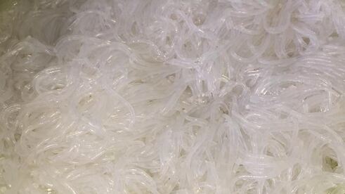 рисовая лапша с креветками