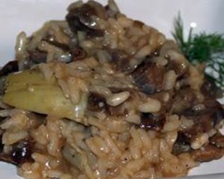 Ризотто с бараниной и артишоками