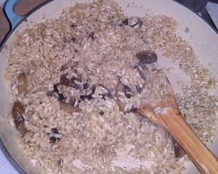 Ризотто с белыми грибами