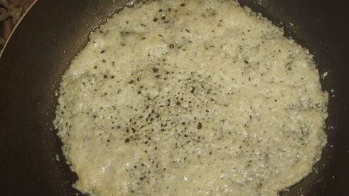 ризотто с фенхелем в сырных корзиночках