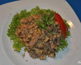 Ризотто с говядиной