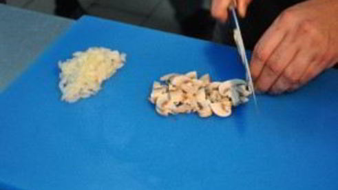 ризотто с говядиной