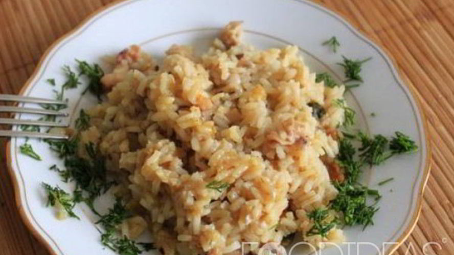 Рецепт ризотто с грибами в мультиварке