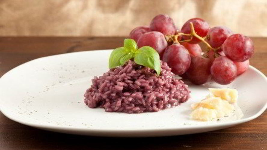 Рецепт ризотто с красным вином