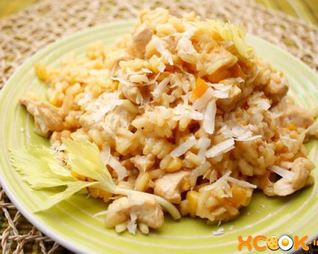 Ризотто с курицей