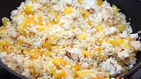 ризотто с курицей