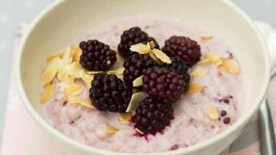 Рецепт ризотто с лесными ягодами