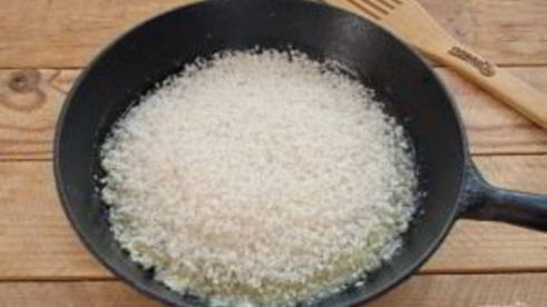 ризотто с лисичками