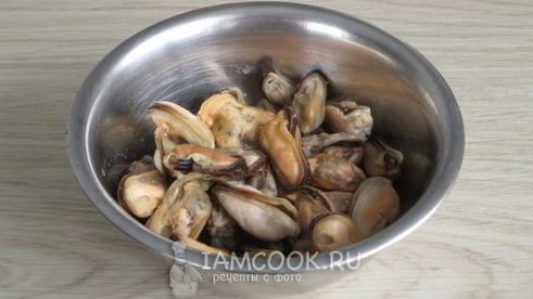 ризотто с мидиями