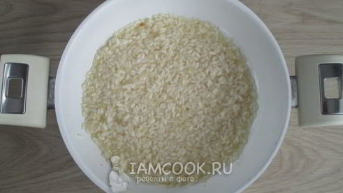 ризотто с мидиями