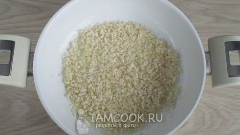 ризотто с мидиями