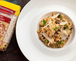 Ризотто с морепродуктами