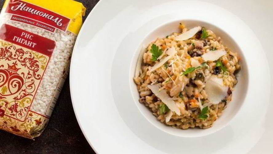 Рецепт ризотто с морепродуктами