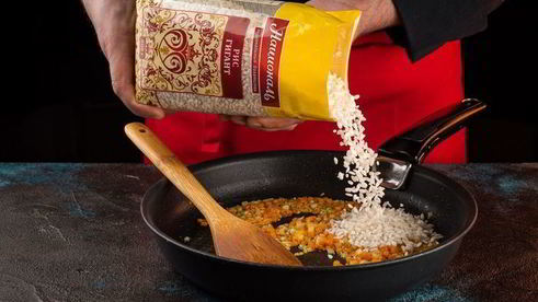 ризотто с морепродуктами