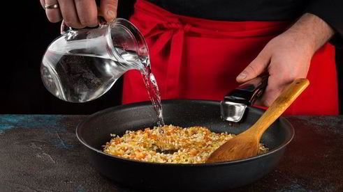 ризотто с морепродуктами