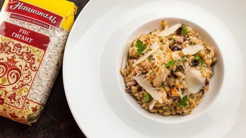 ризотто с морепродуктами