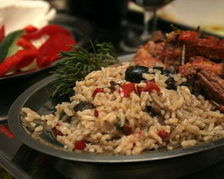 Ризотто с овощами