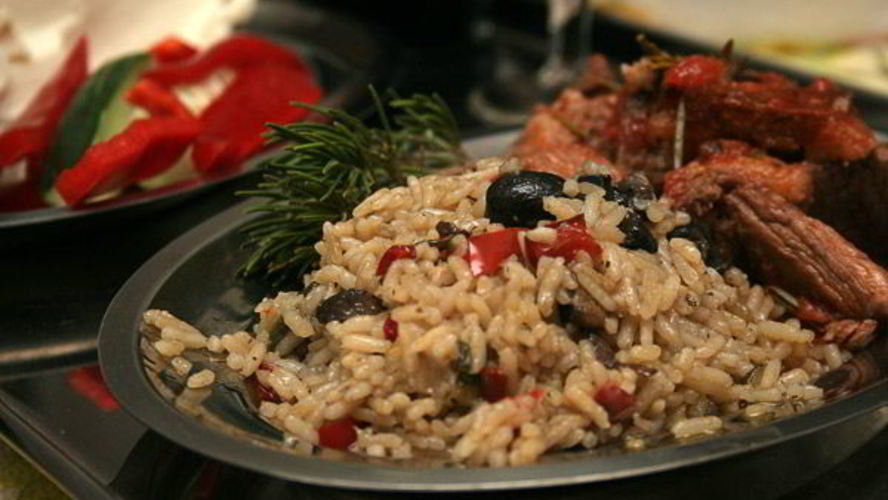 Рецепт ризотто с овощами