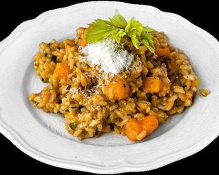 Ризотто с тыквой