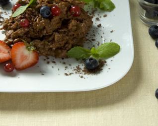 Шоколадное ризотто