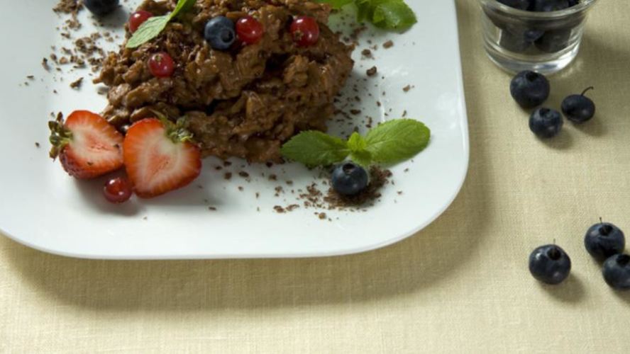 Рецепт шоколадного ризотто