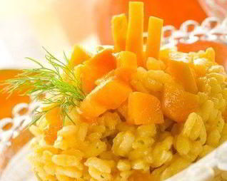 Тыквенное ризотто