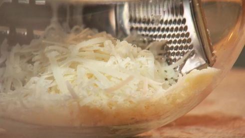 утиное филе с банановым ризотто