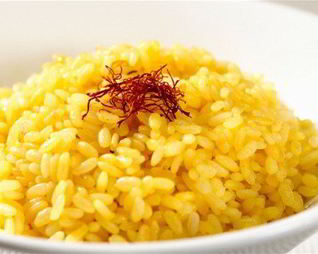 Желтое ризотто