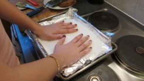 дорада, запеченная в соли