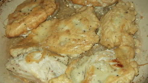 филе трески в кляре