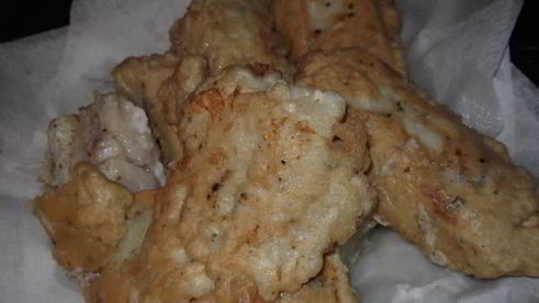 филе трески в кляре