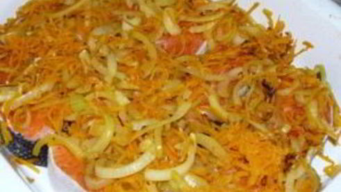 форель со сливками в духовке