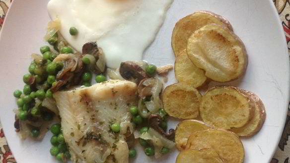 Рецепт Хека с картофелем по-французски