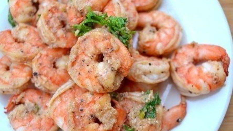 Рецепт креветок с чесночным соусе