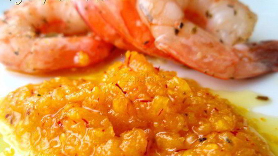 Рецепт креветок с соусом алиоли