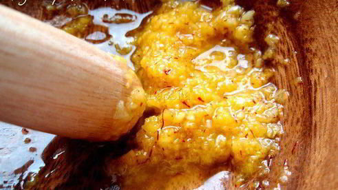 креветки с соусом алиоли