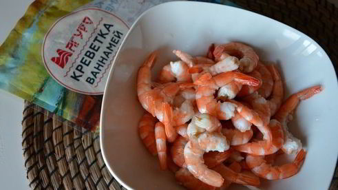 креветки с соусом чимичурри