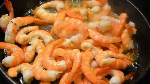 креветки с соусом чимичурри