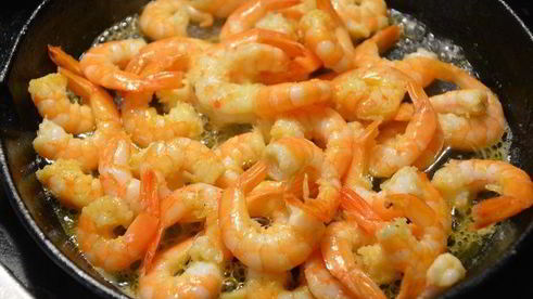 креветки с соусом чимичурри