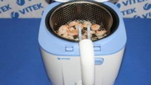 креветки во фритюрнице