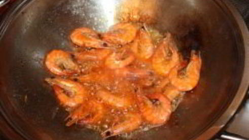 креветки жареные в панцире