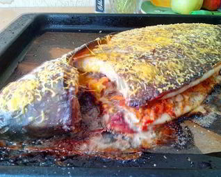 Лещ запеченный в духовке